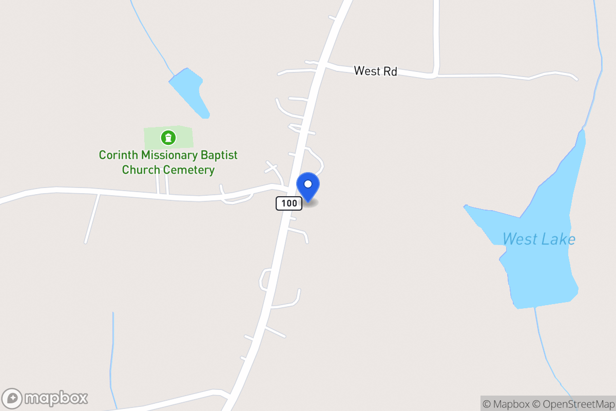 Map of 1782 S 100 Hwy