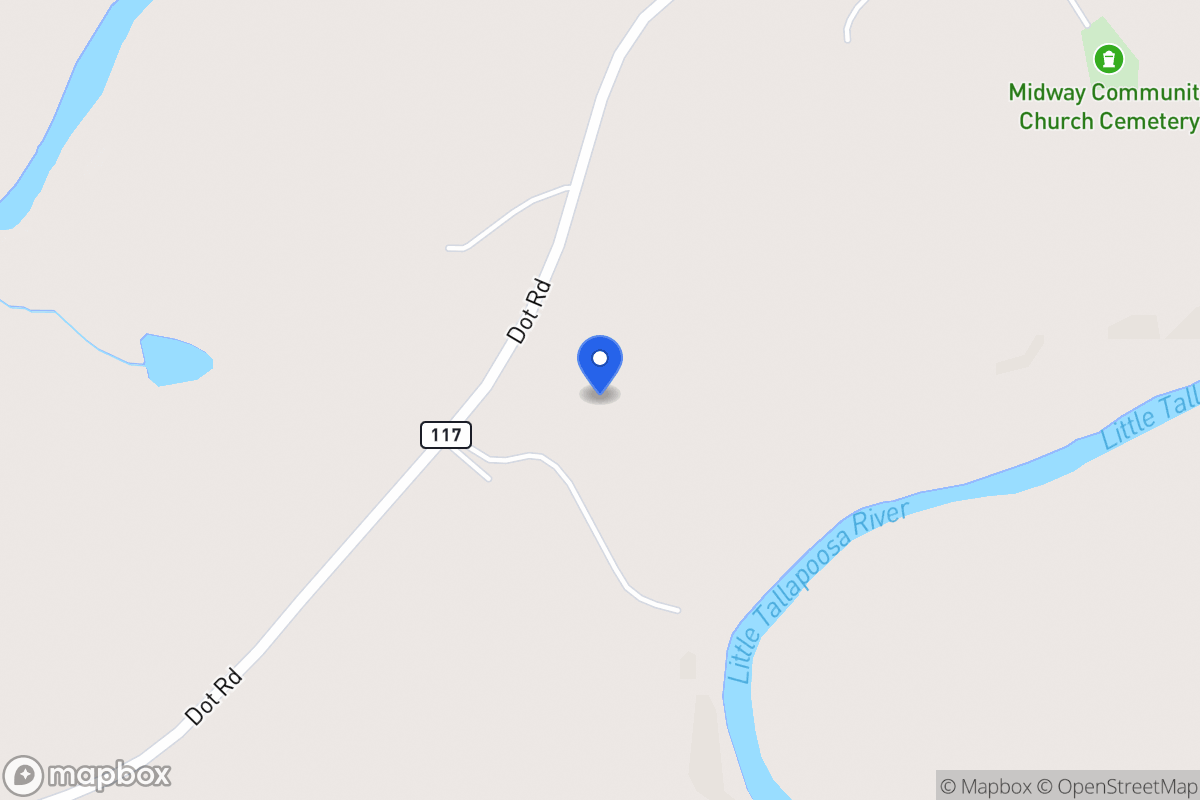 Map of 736 Dot Rd