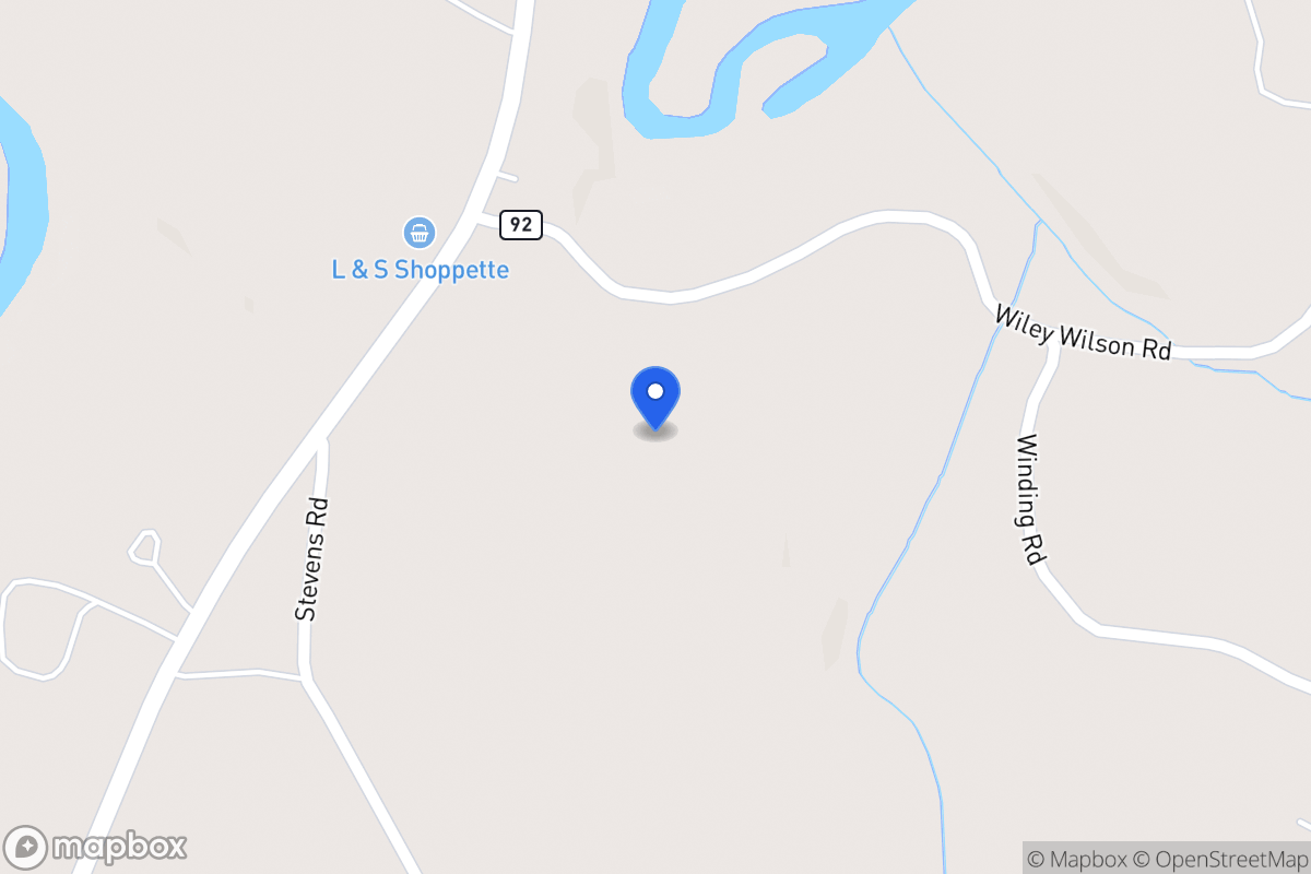 Map of Wiley Wilson Rd