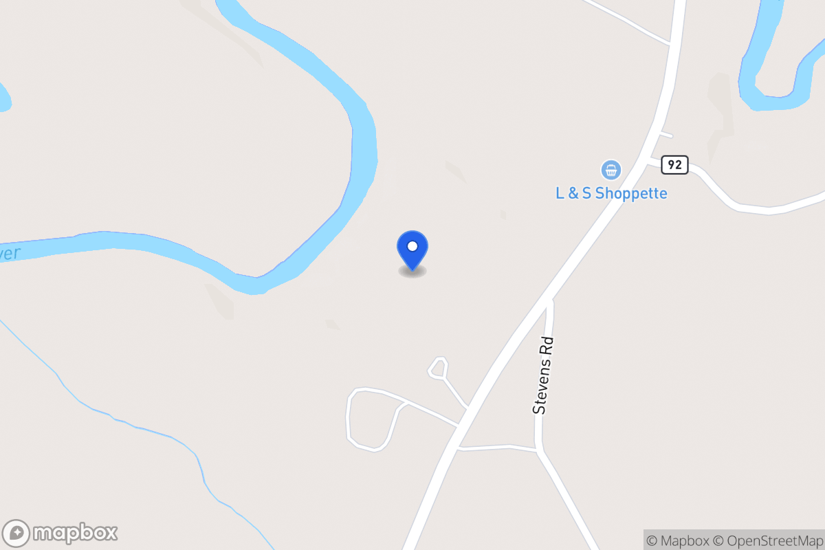 Map of 2523 S 100 Hwy