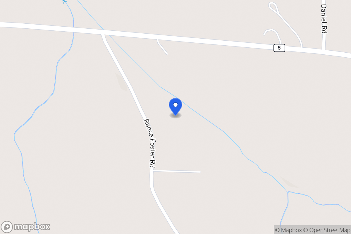 Map of 110 Rance Foster Rd
