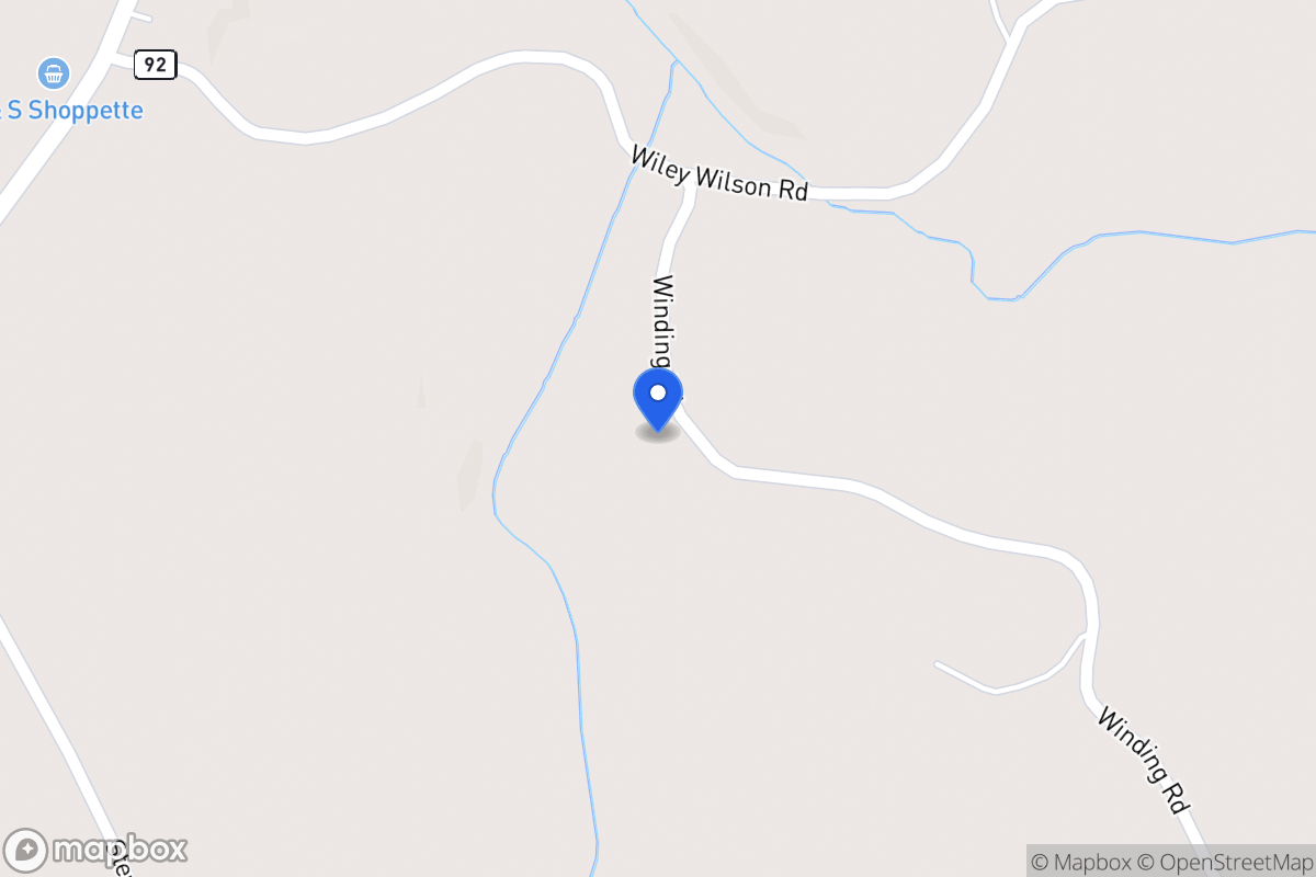 Map of 101 Winding Rd