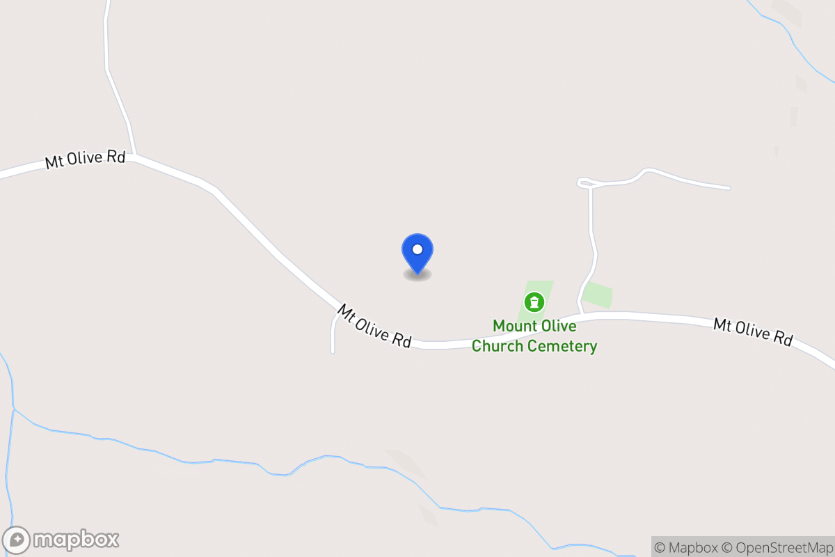 Map of Mt Olive Rd