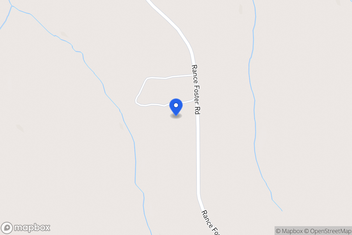 Map of 387 Rance Foster Rd