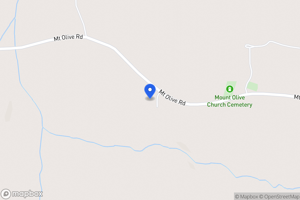 Map of 527 Mt Olive Rd