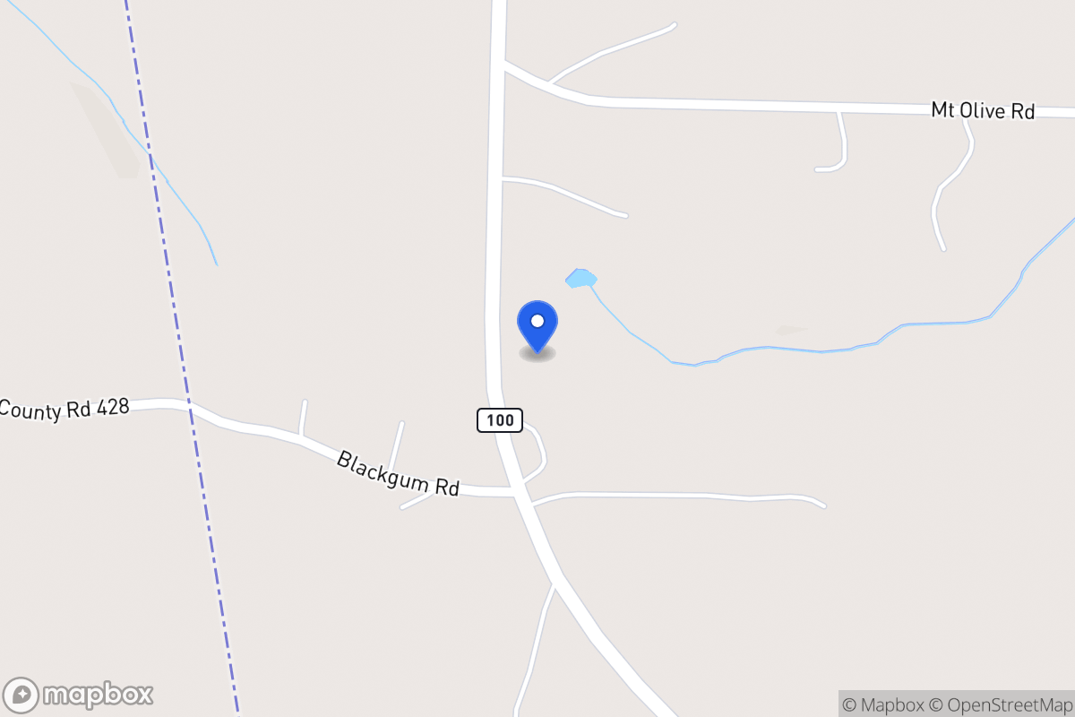 Map of 3680 S 100 Hwy
