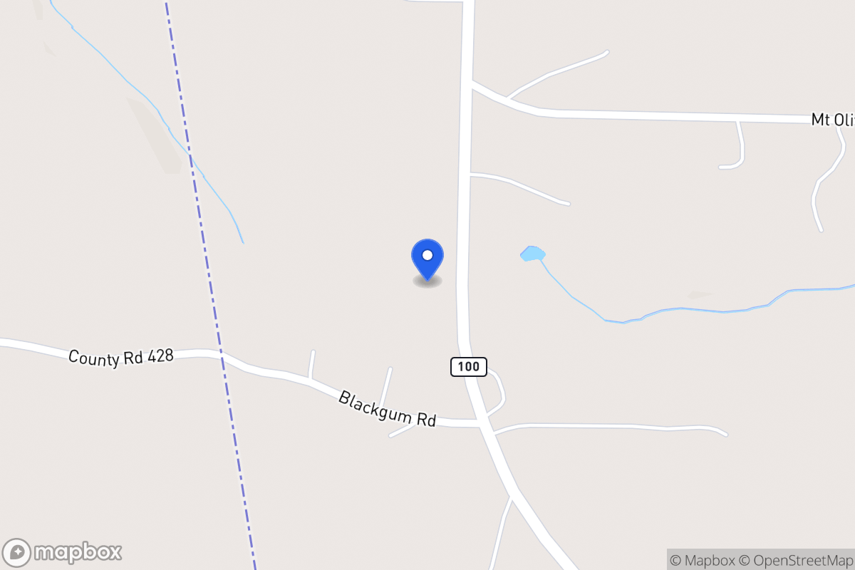 Map of 3665 S 100 Hwy
