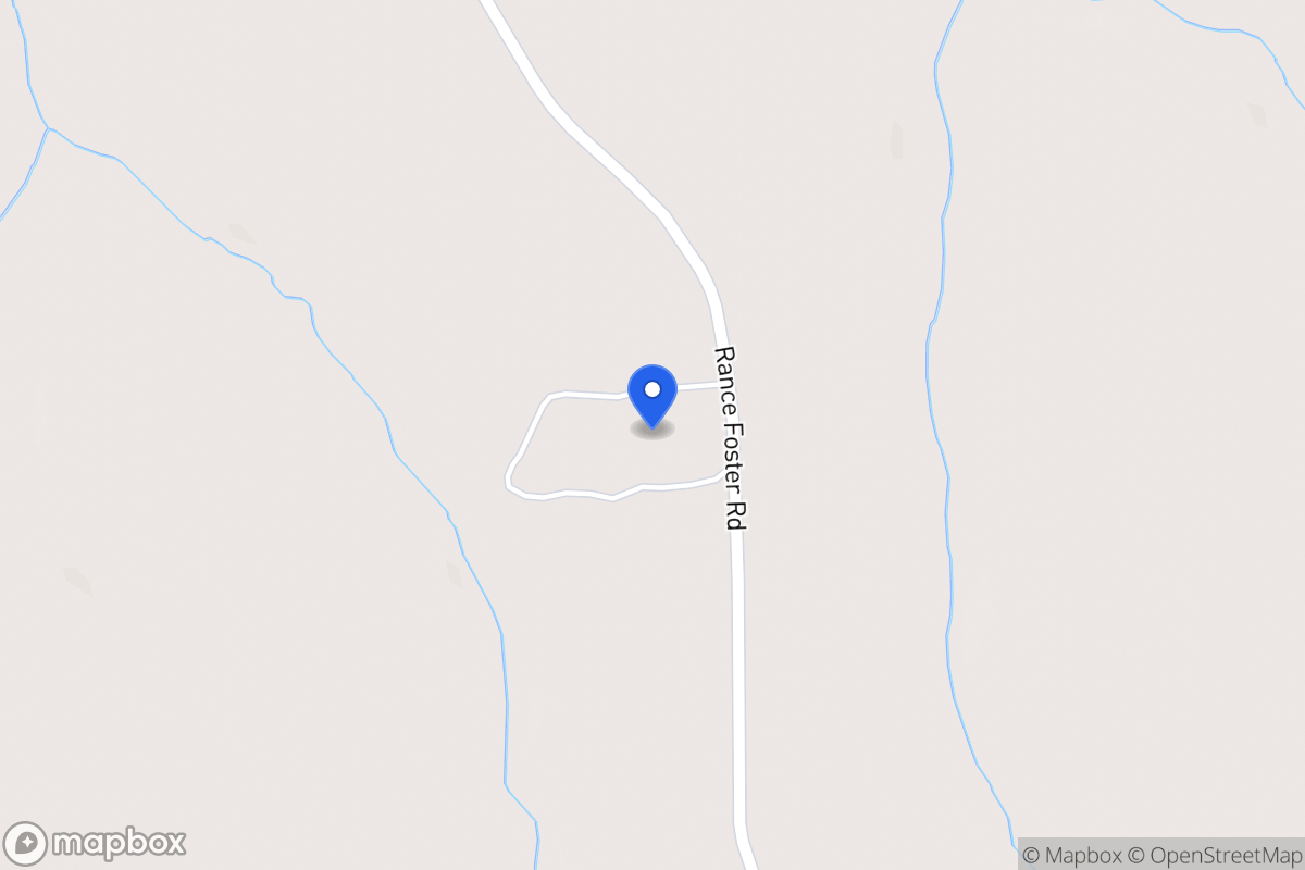 Map of 349 Rance Foster Rd