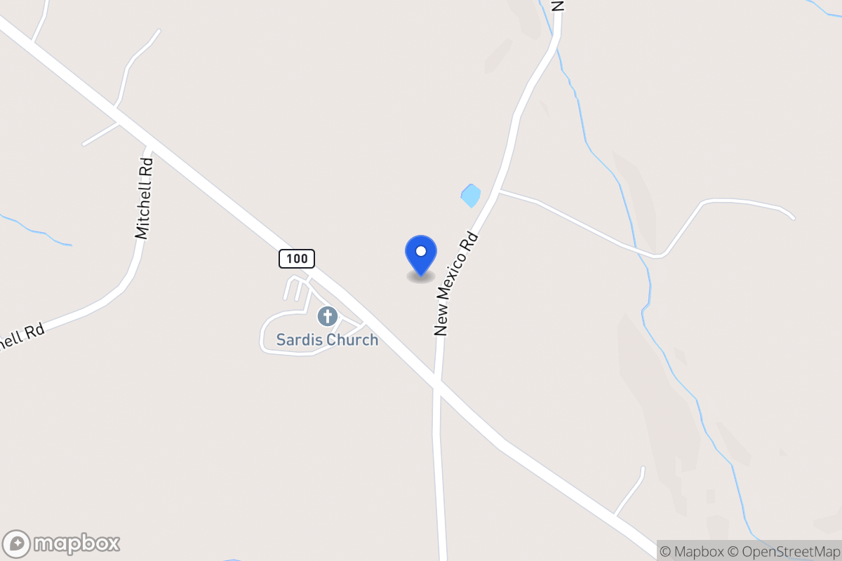 Map of 4290 S 100 Hwy