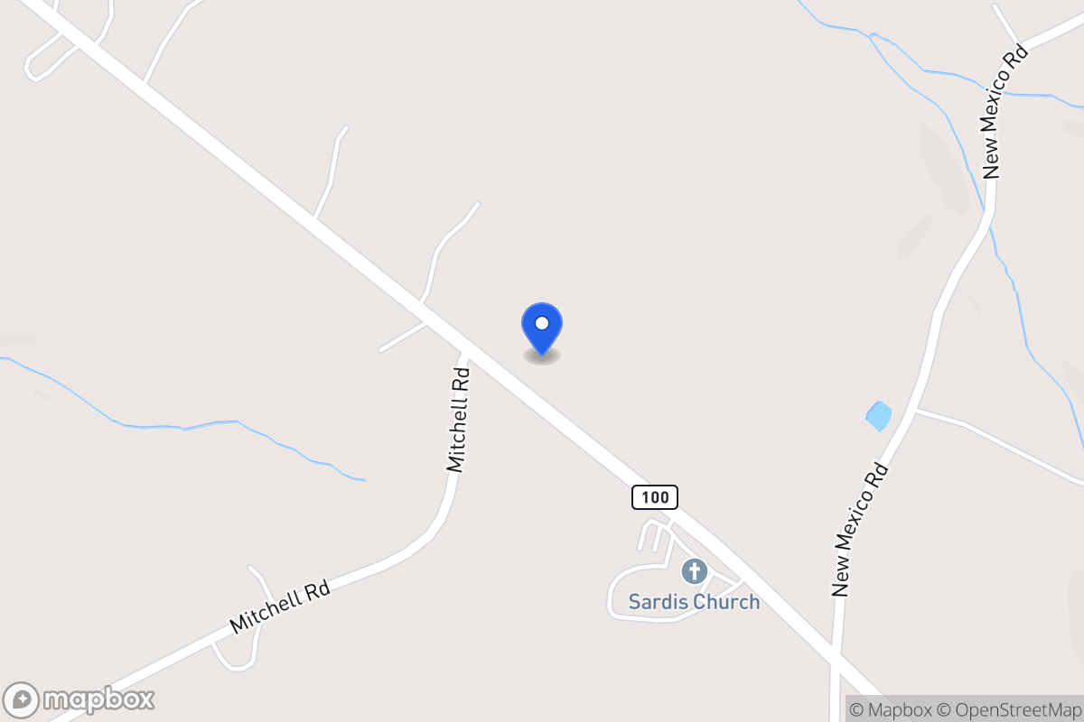 Map of 4164 S 100 Hwy