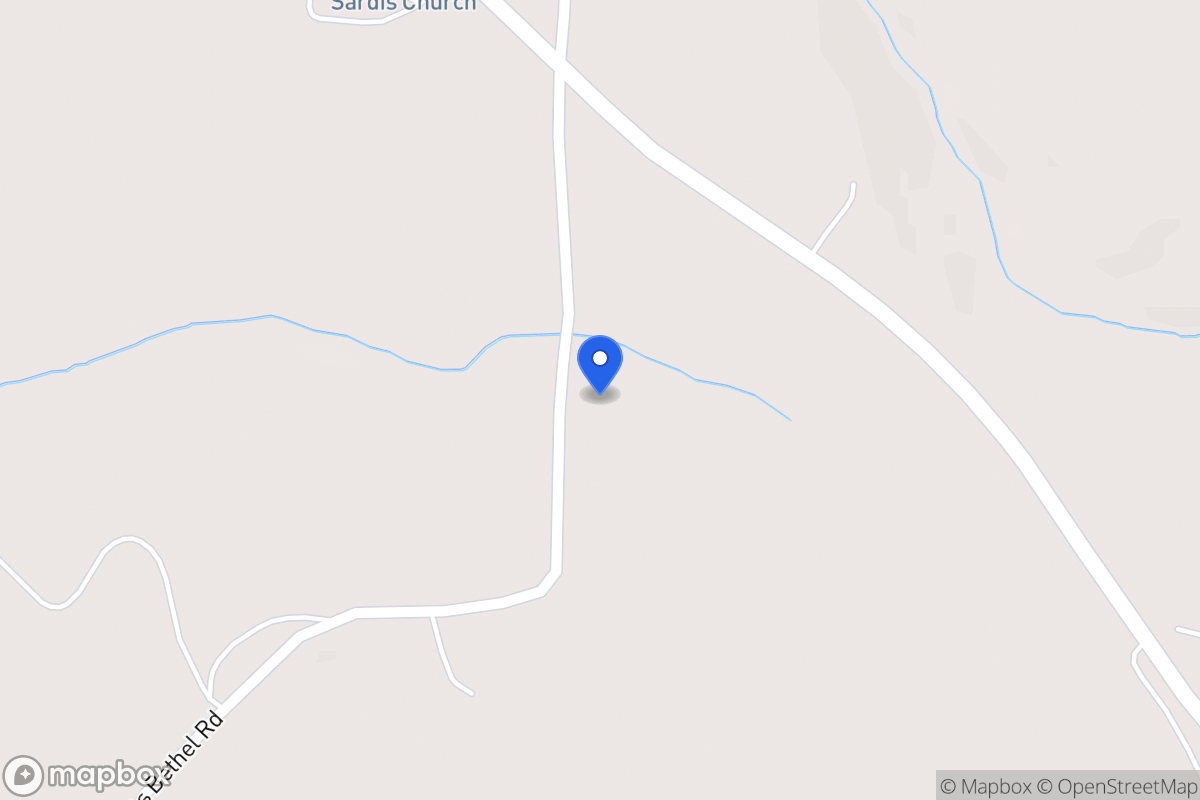 Map of 120 Sardis Bethel Rd