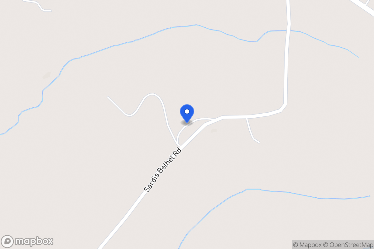 Map of 263 Sardis Bethel Rd