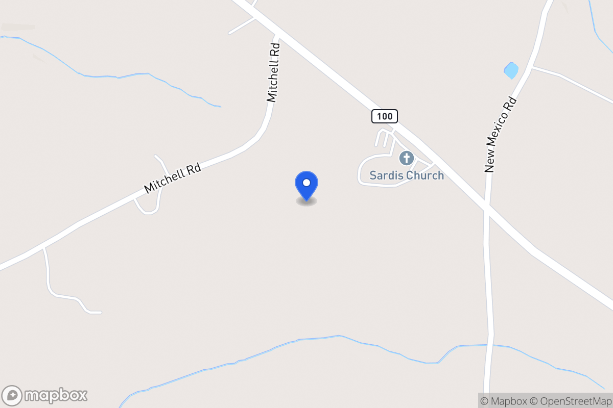Map of 4207 S 100 Hwy