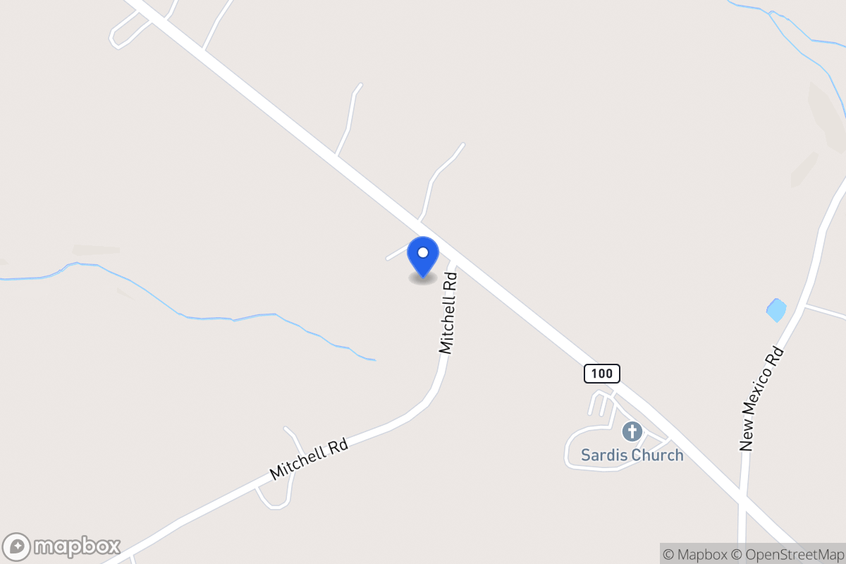 Map of 4139 S 100 Hwy