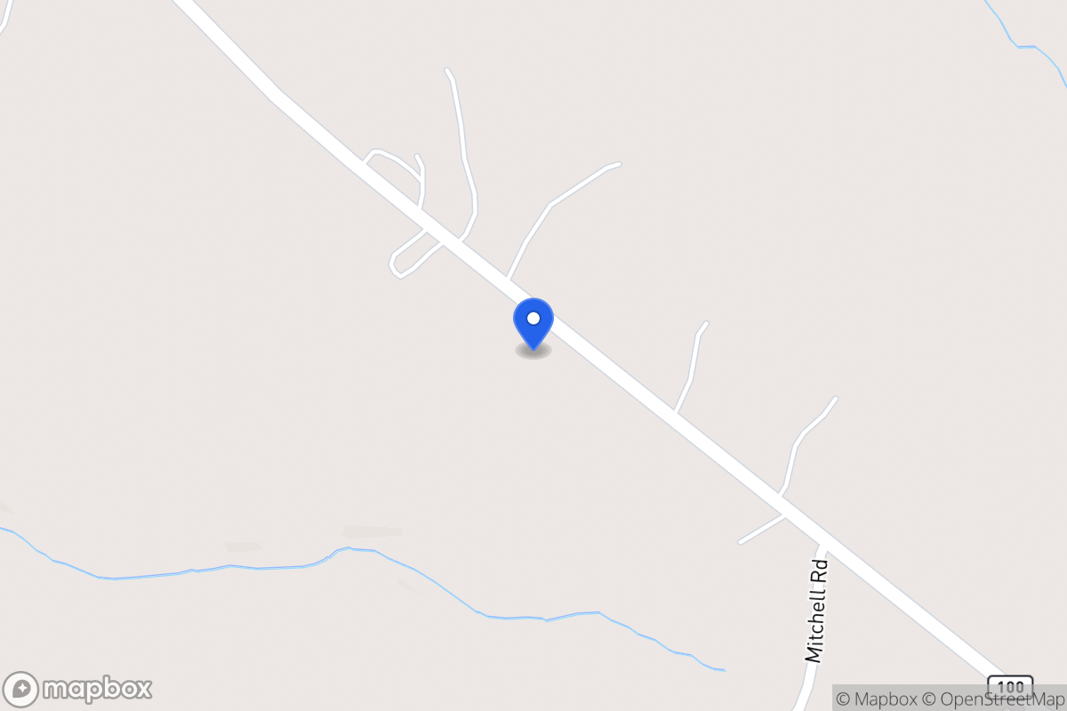 Map of 4027 S 100 Hwy