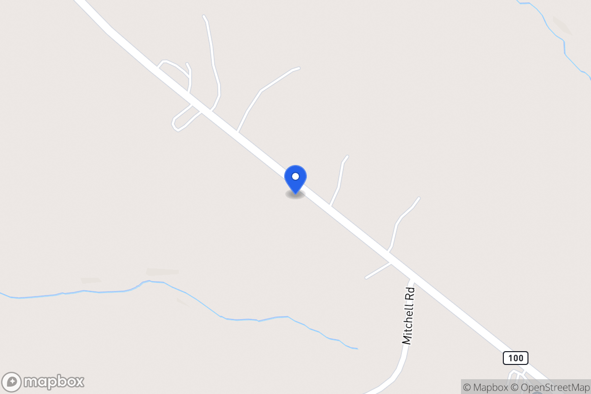 Map of 4047 S 100 Hwy