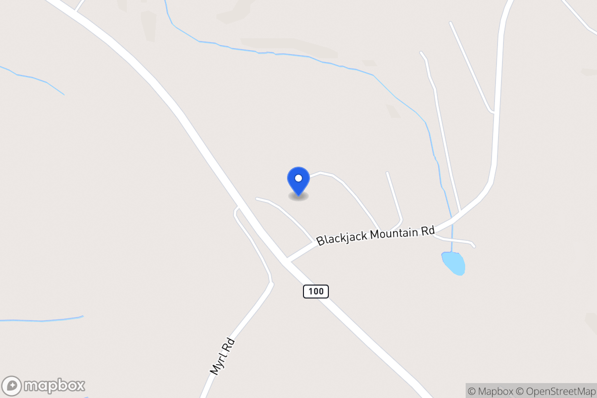 Map of 4642 S 100 Hwy