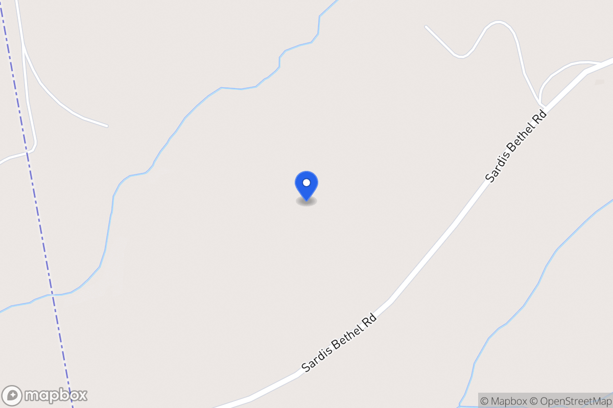 Map of 375 Sardis Bethel Rd