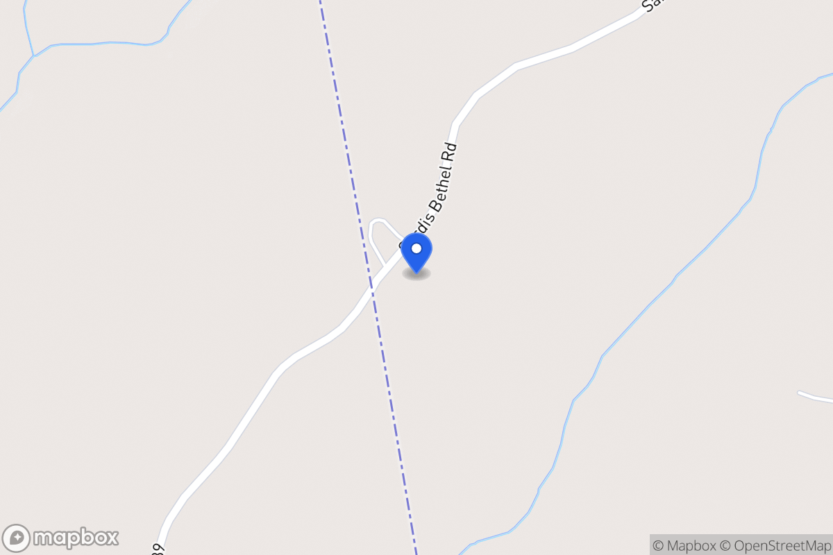 Map of 704 Sardis Bethel Rd