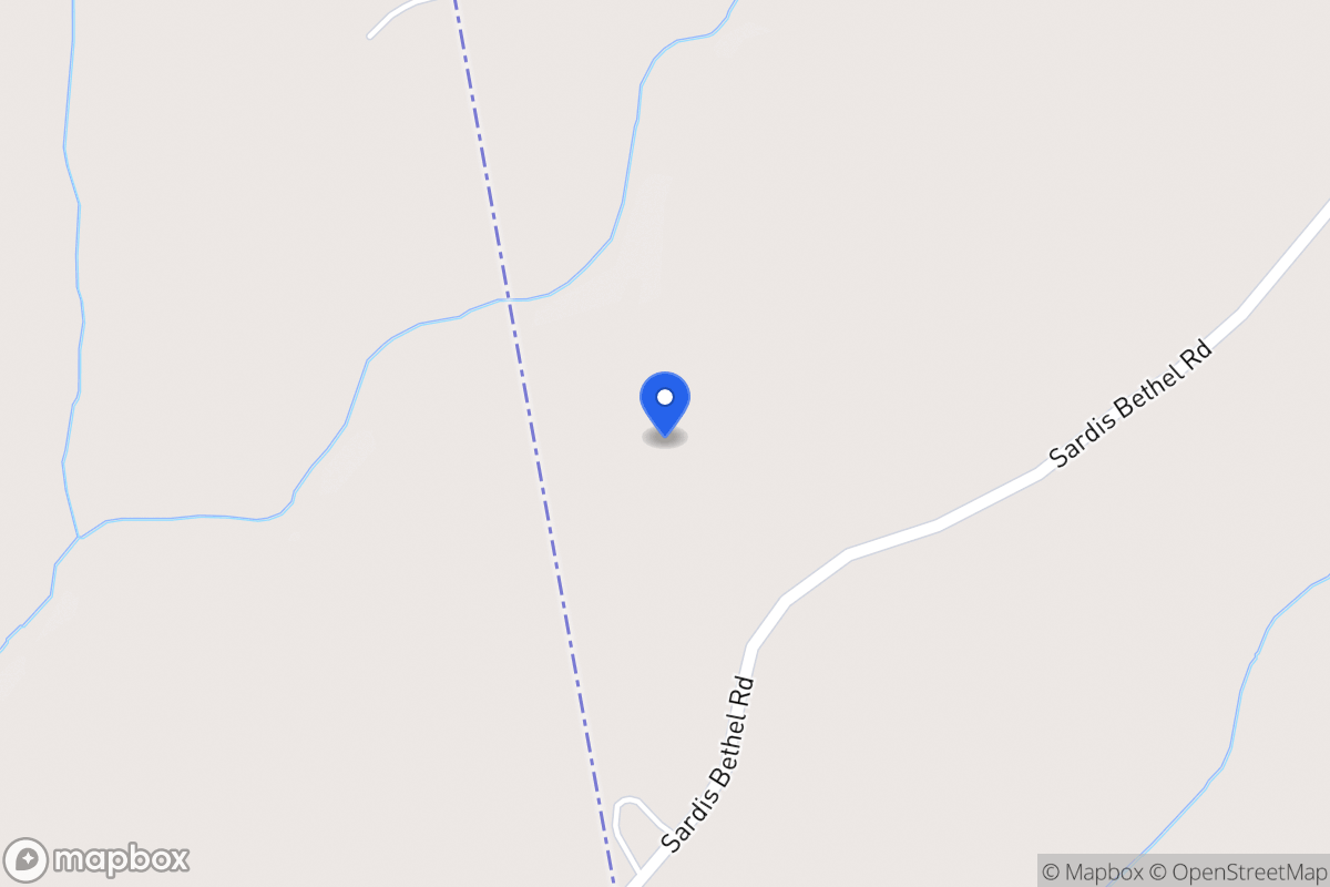 Map of 689 Sardis Bethel Rd