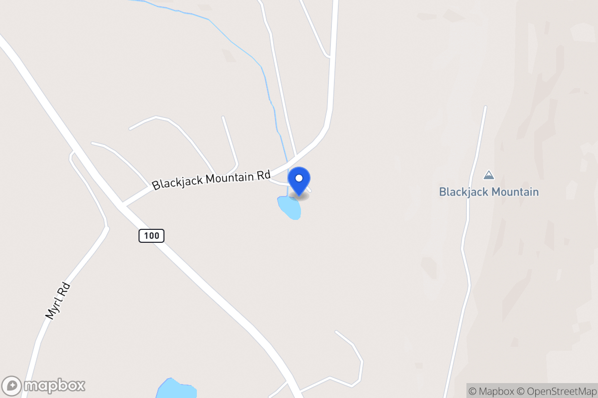 Map of 734 Blackjack Mountain Rd