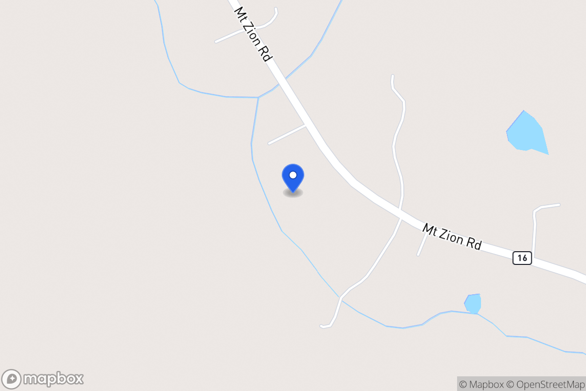 Map of 6616 Mt Zion Rd