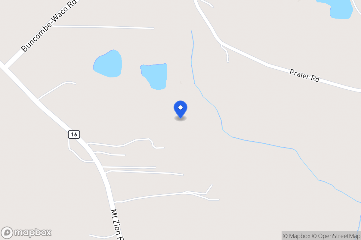 Map of 6939 Mt Zion Rd