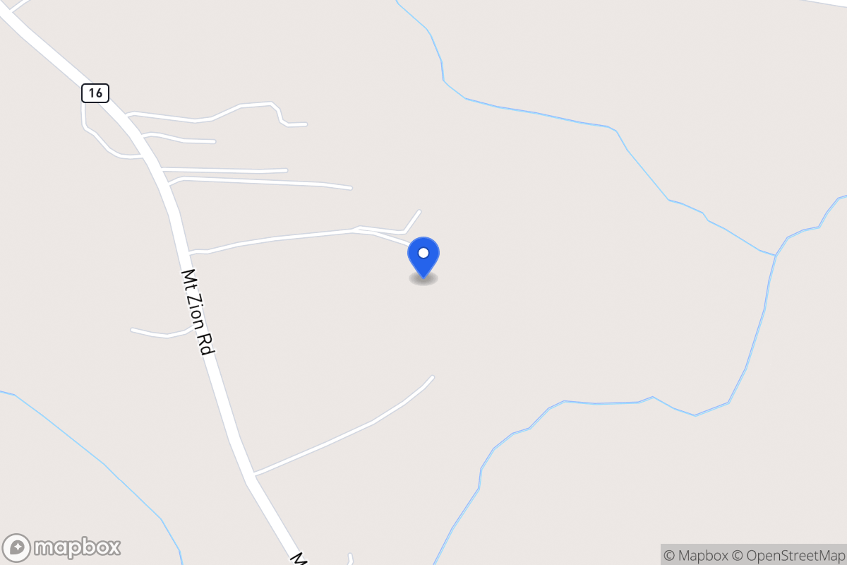 Map of 6901 Mt Zion Rd
