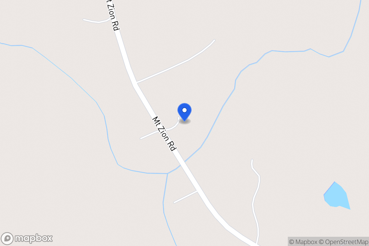 Map of 6749 Mt Zion Rd