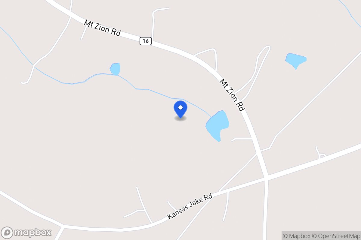 Map of 6316 Mt Zion Rd