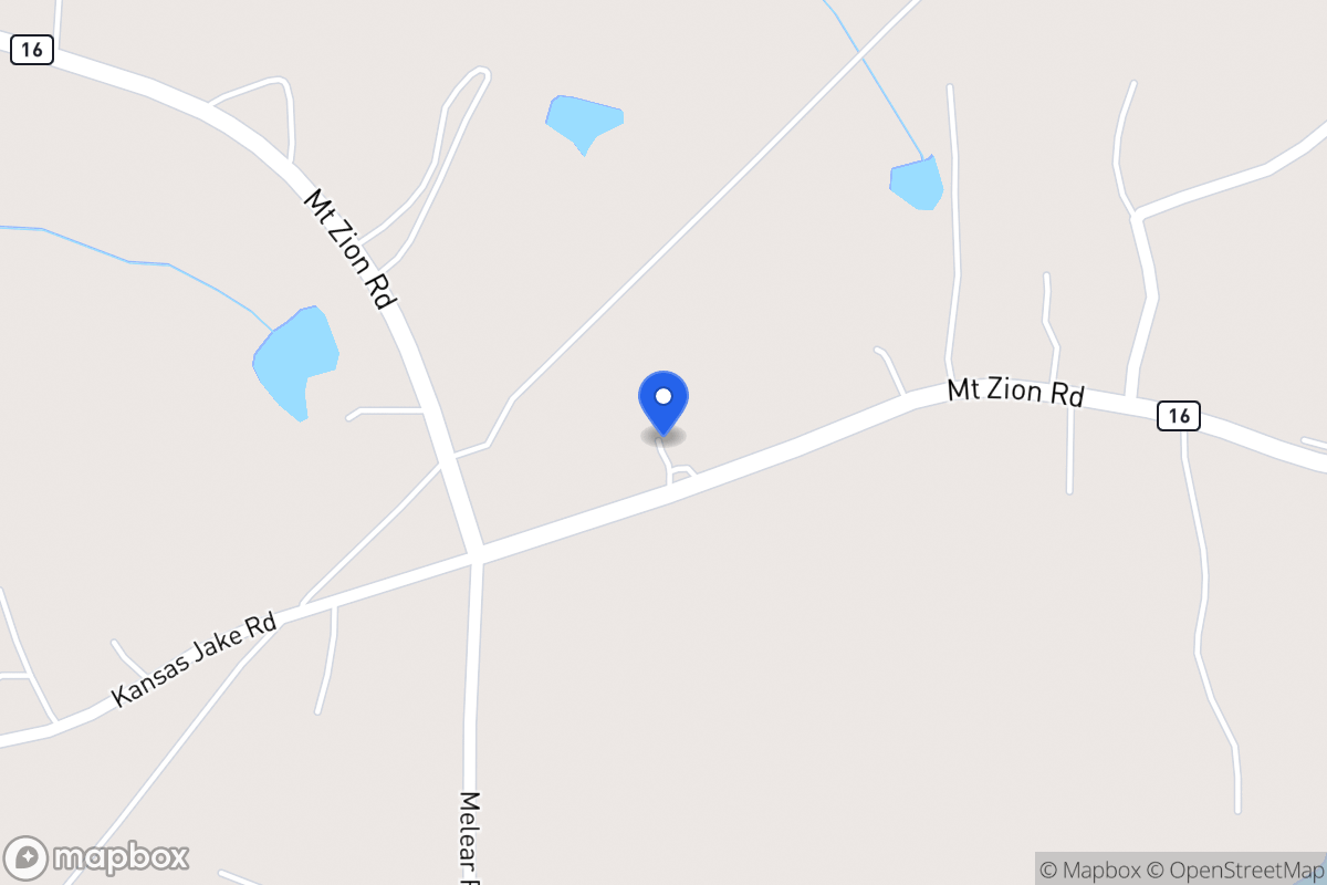 Map of 6211 Mt Zion Rd