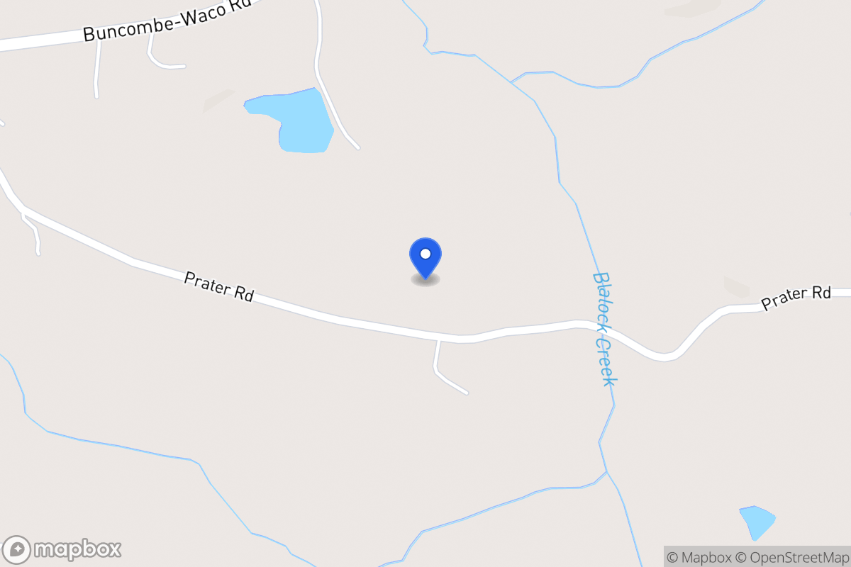 Map of 282 Prater Rd