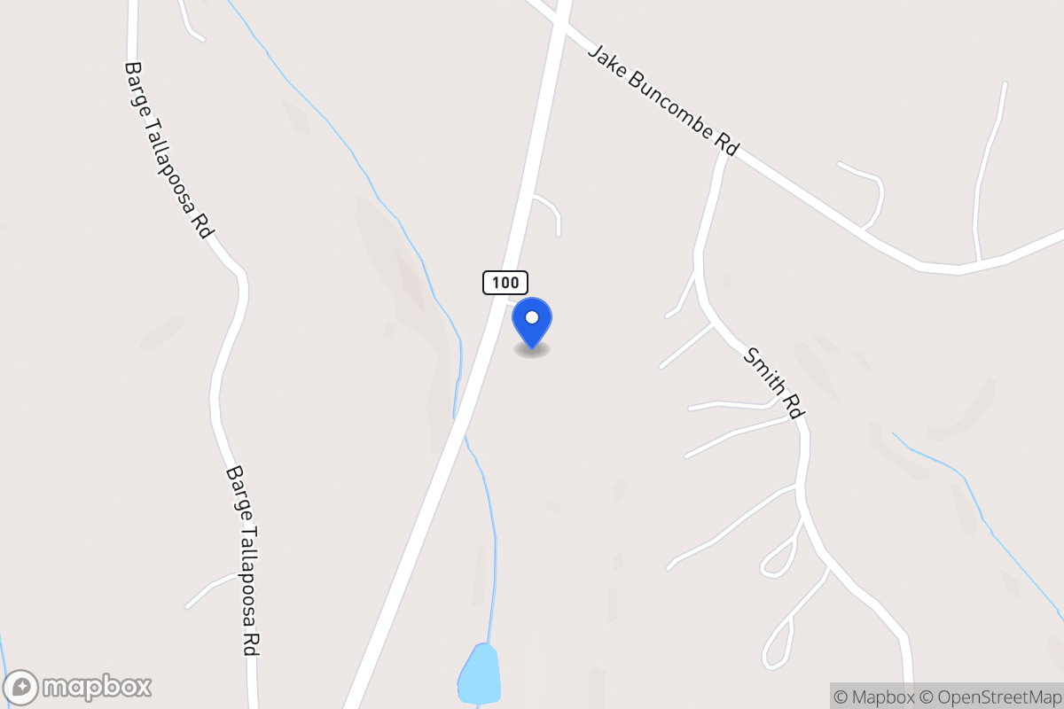 Map of 4221 N 100 Hwy
