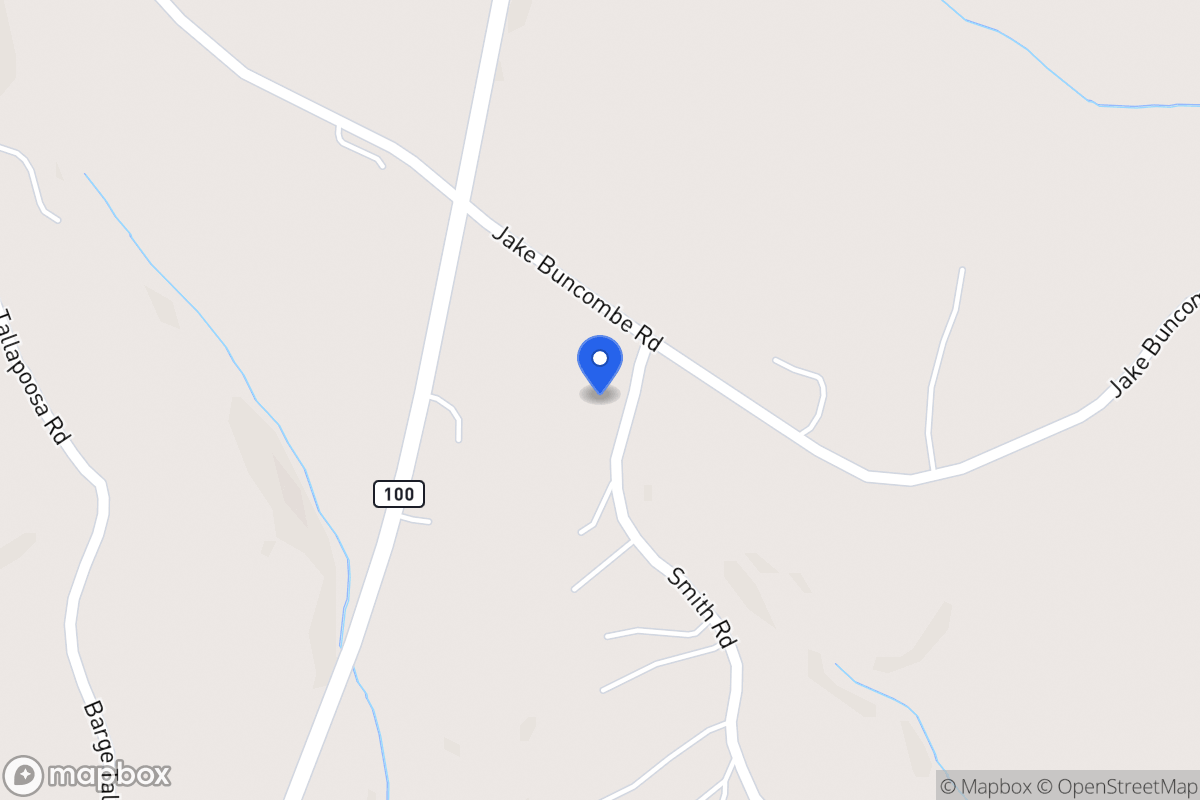 Map of 926 Jake Buncombe Rd