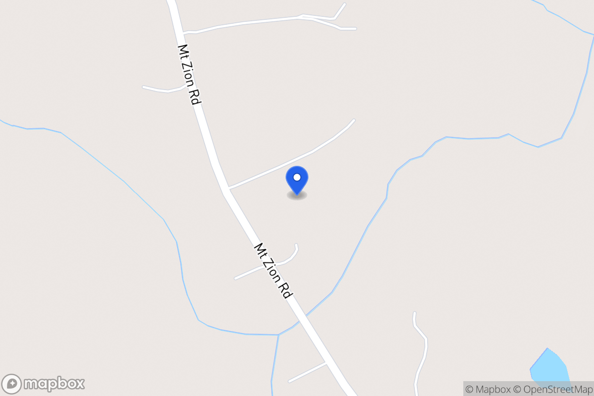 Map of 6783 Mt Zion Rd