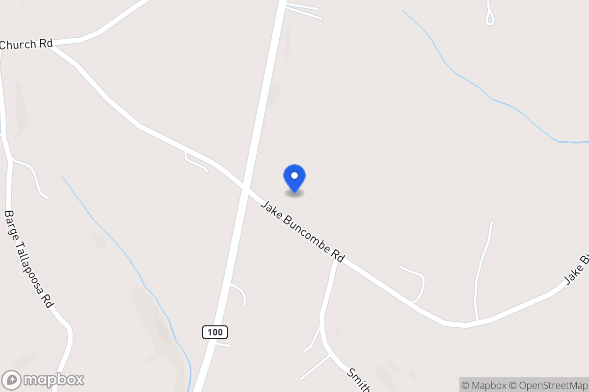 Map of 889 Jake Buncombe Rd