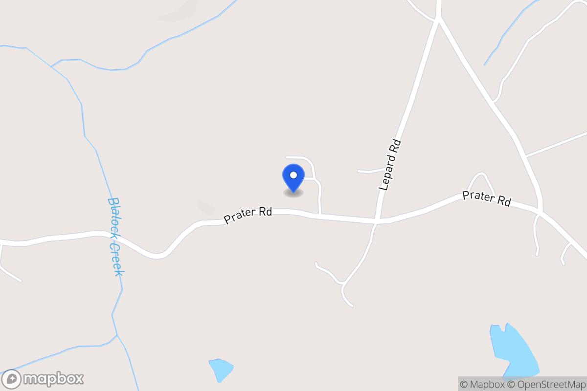 Map of 500 Prater Rd