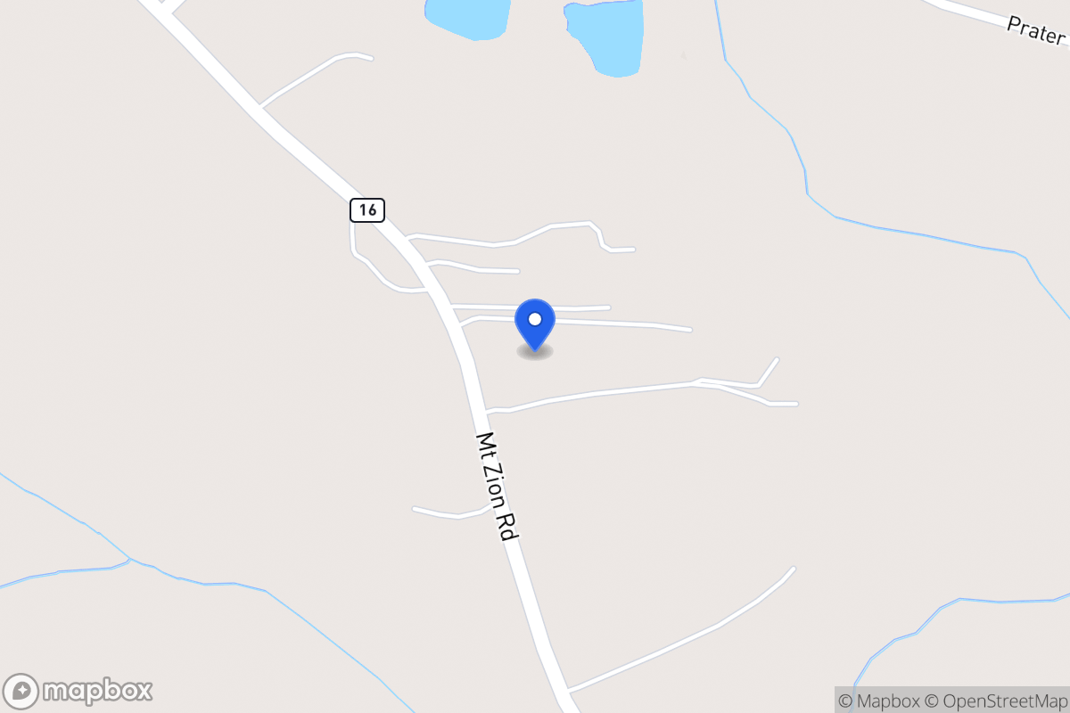 Map of 6915 Mt Zion Rd