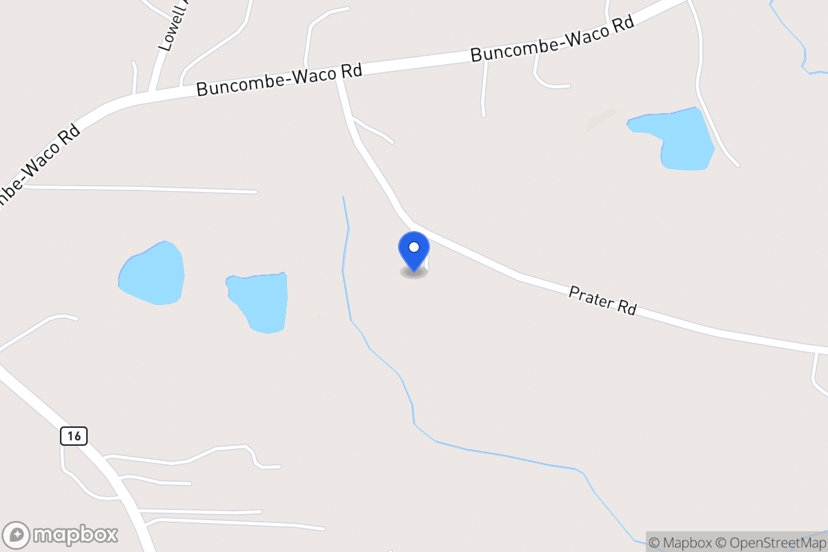 Map of 109 Prater Rd