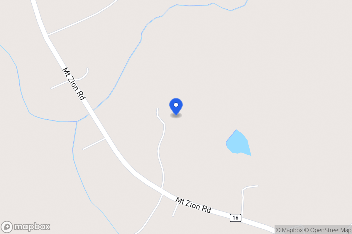 Map of 6579 Mt Zion Rd