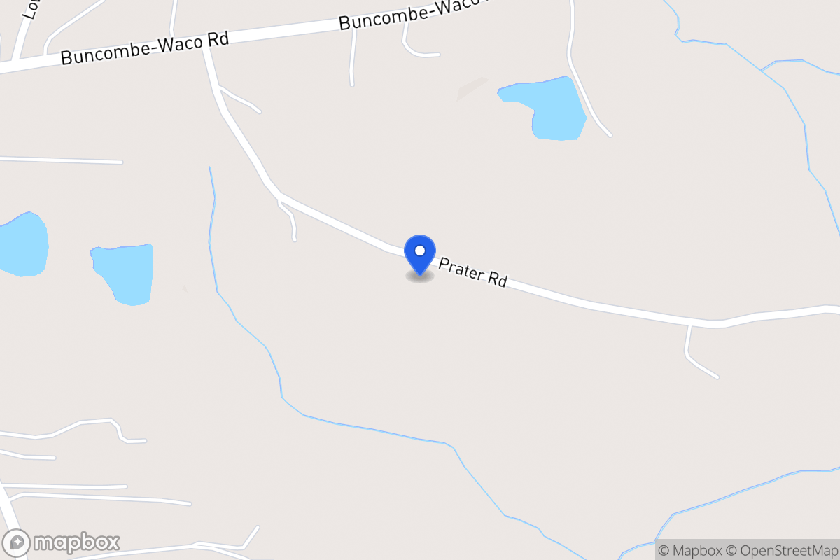 Map of 125 Prater Rd