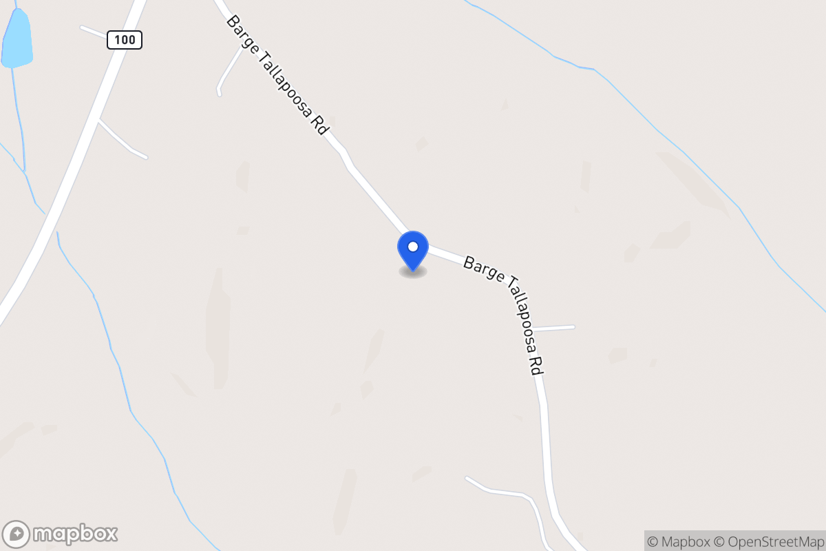 Map of 583 Barge Tallapoosa Rd