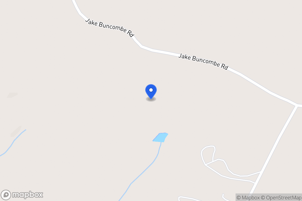 Map of 186 Jake Buncombe Rd