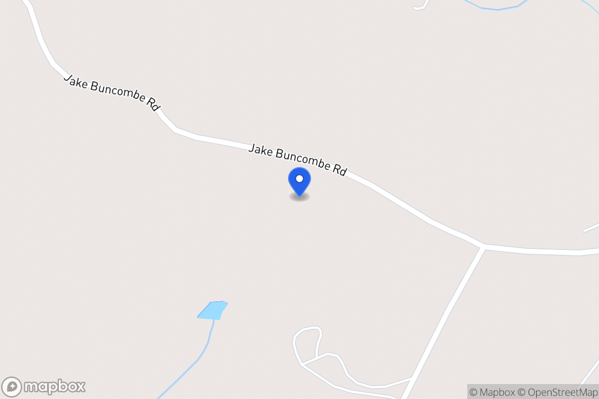 Map of 134 Jake Buncombe Rd