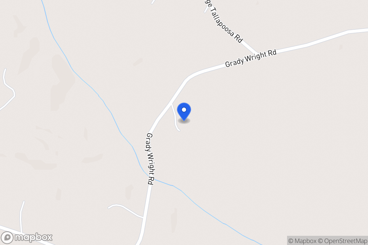 Map of 712 Grady Wright Rd