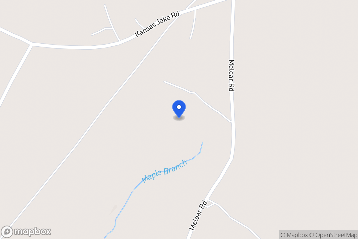 Map of 105 Melear Rd