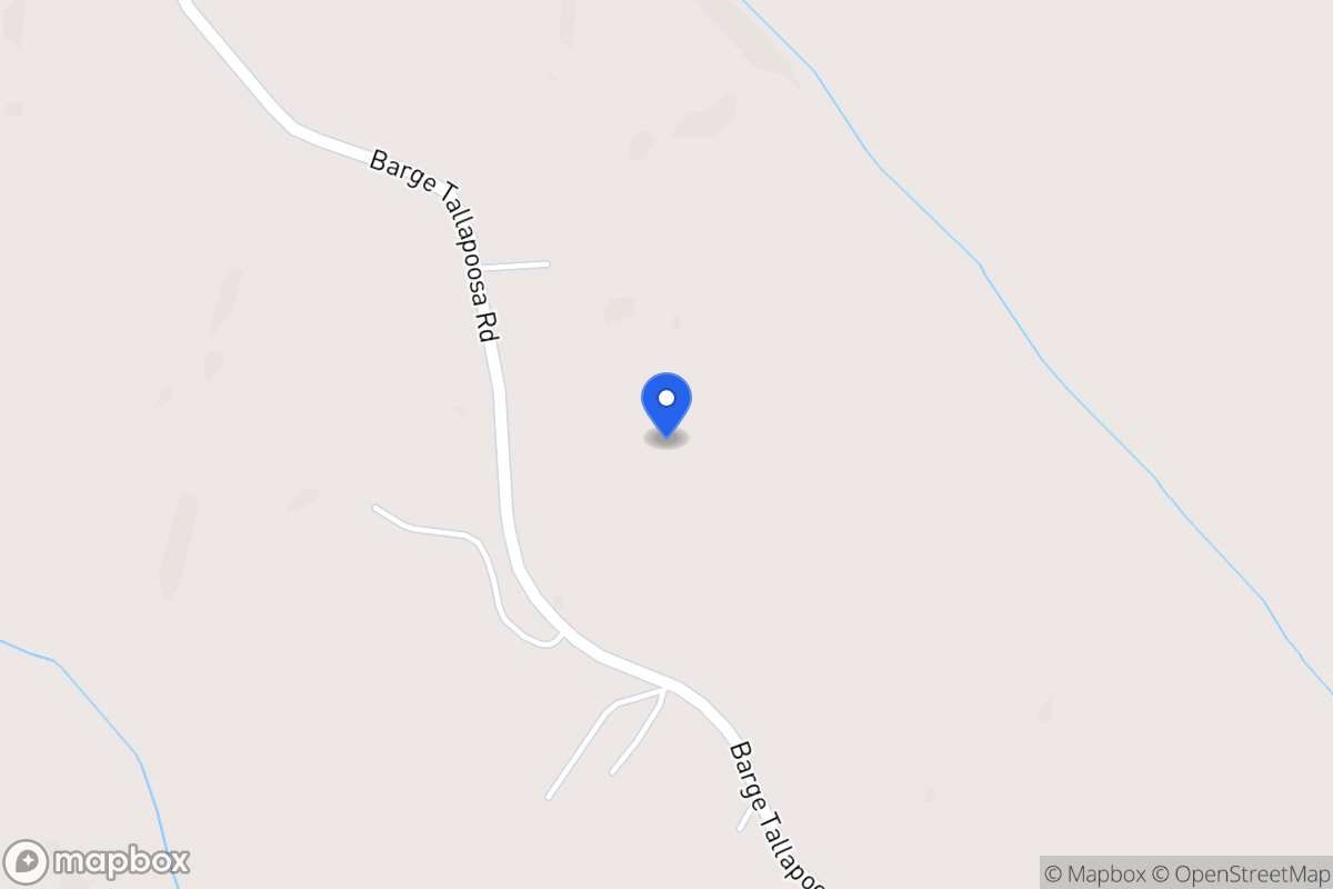 Map of 750 Barge Tallapoosa Rd