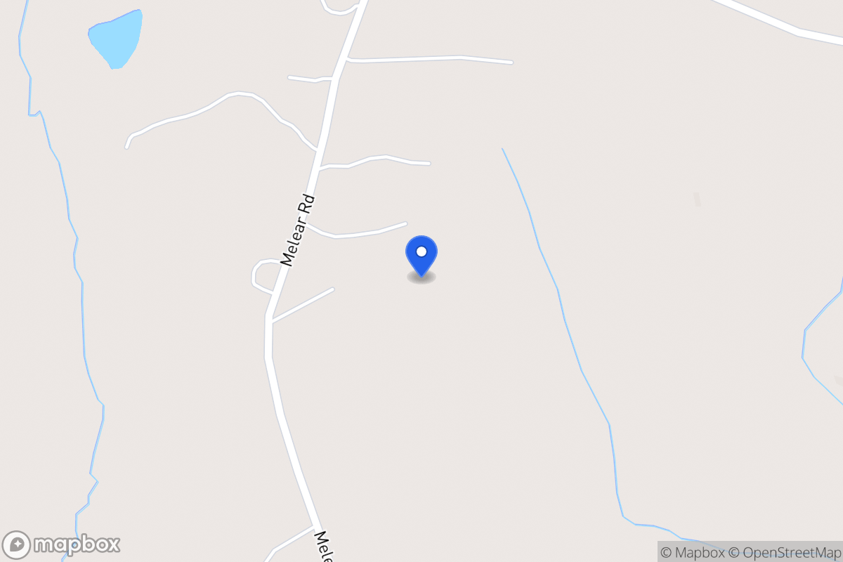 Map of 814 Melear Rd