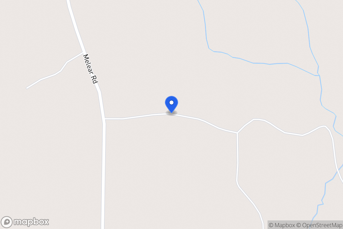 Map of 970 Melear Rd