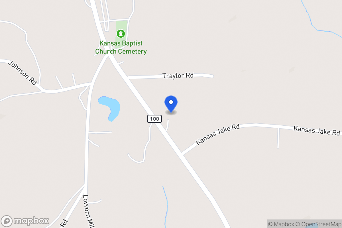 Map of 2835 N 100 Hwy